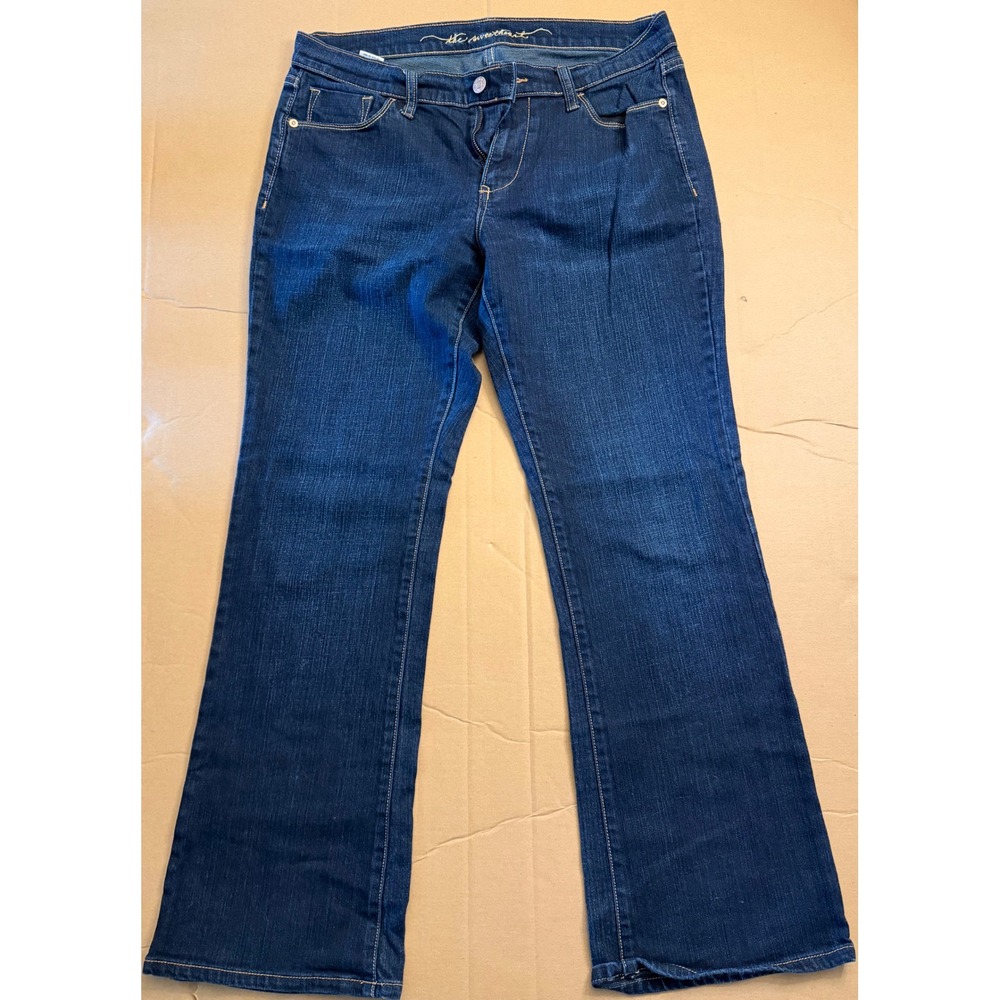 Old Navy Sweetheart Bootcut Jeans Womens 10 Short Dark Wash Stretch Denim